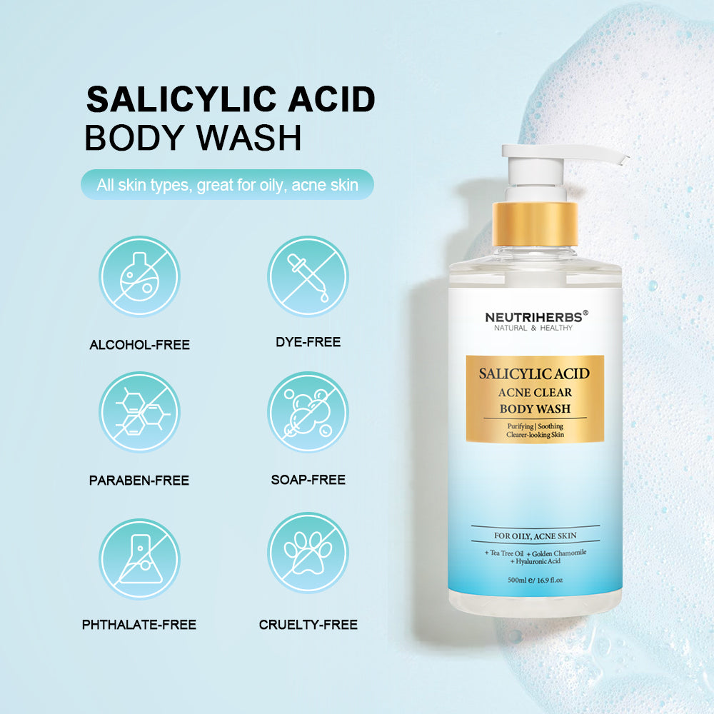 Acne Clear Salicylic Acid Body Wash
