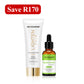 Neutriherbs Brightening Cleanser and Hyaluronic Acid Serum Set for Dry, Dull and Rough Skin