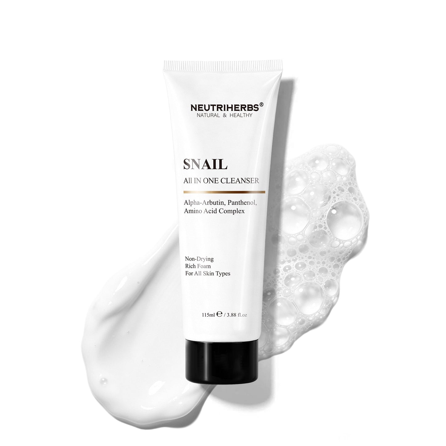 Neutriherbs  Snail All In One Cleanser For Gentle Cleansing And Skin Repair