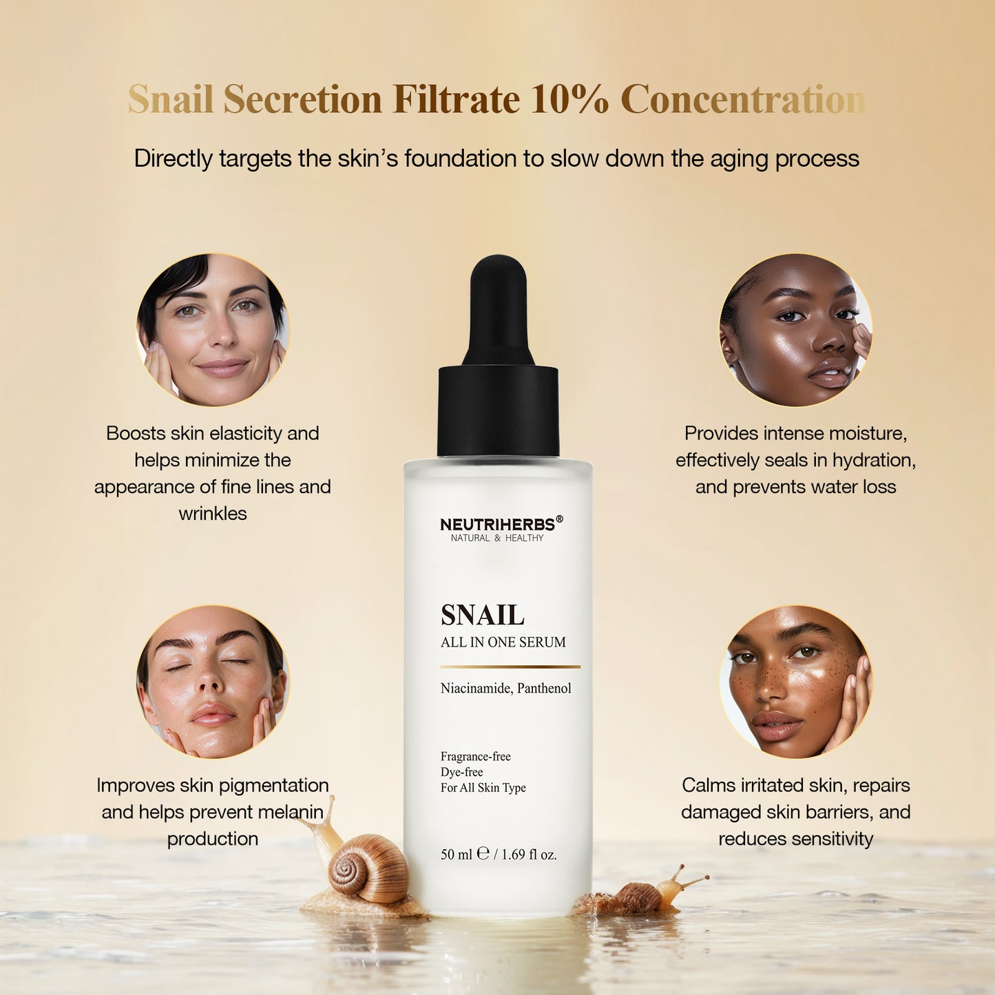 The Best All In One Snail Mucin Serum For Anti-Aging And Skin Soothing