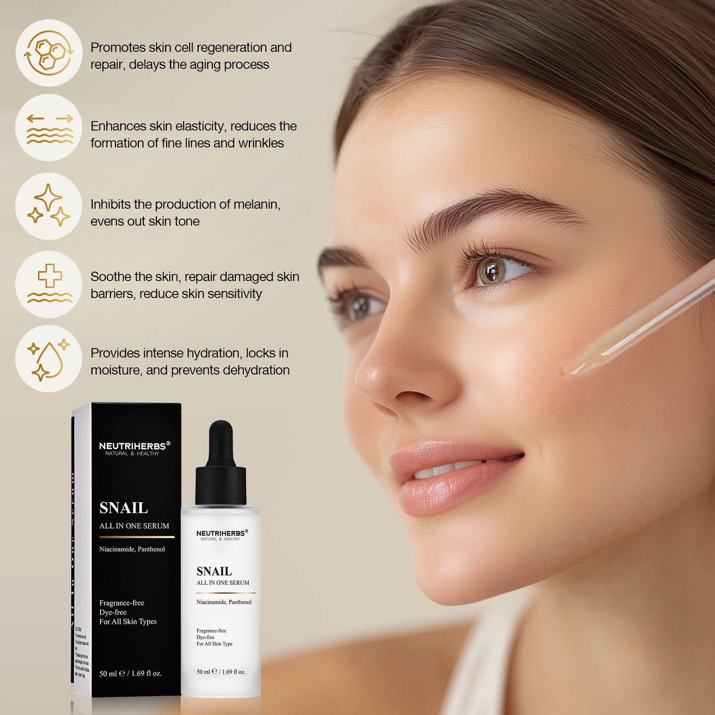 The Best All In One Snail Mucin Serum For Anti-Aging And Skin Soothing