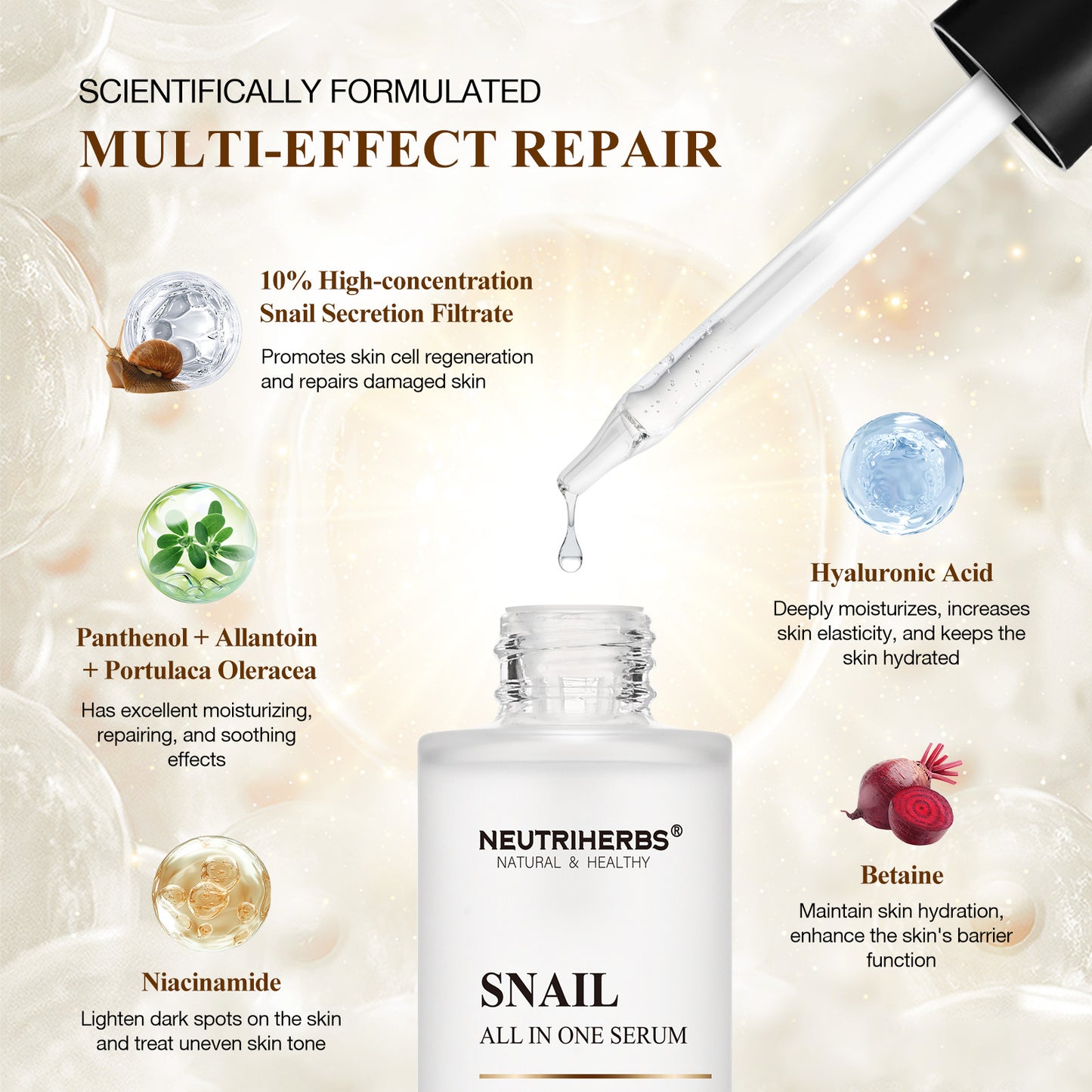 The Best All In One Snail Mucin Serum For Anti-Aging And Skin Soothing