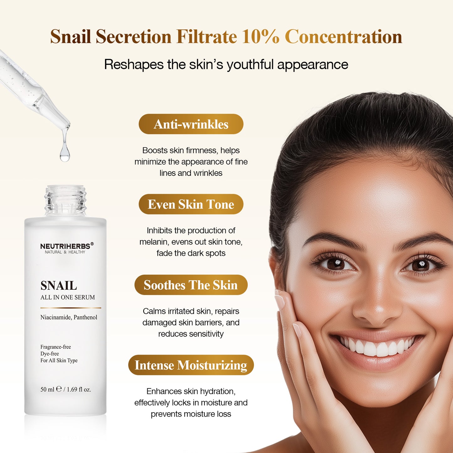 The Best All In One Snail Mucin Serum For Anti-Aging And Skin Soothing