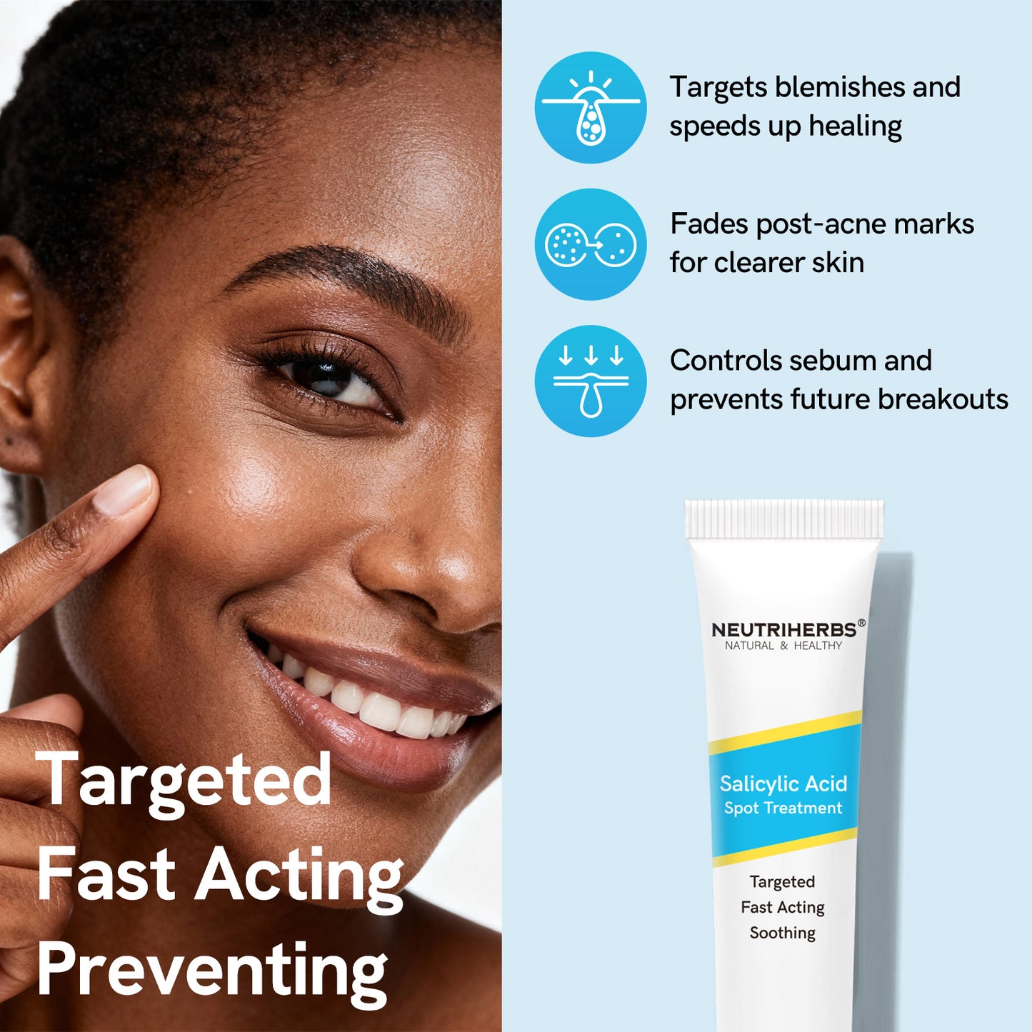 Salicylic Acid Cream & Cleanser & Treatment