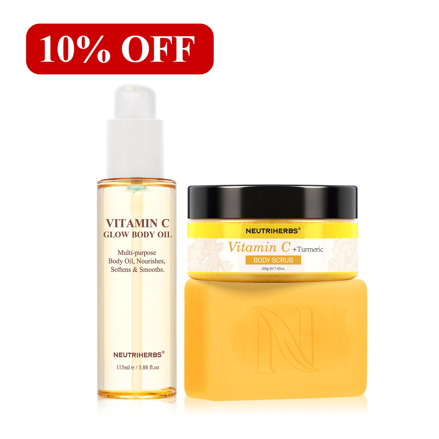 Weekly Body Polish &amp; Glow Care Set for Dull & Rough Body Skin