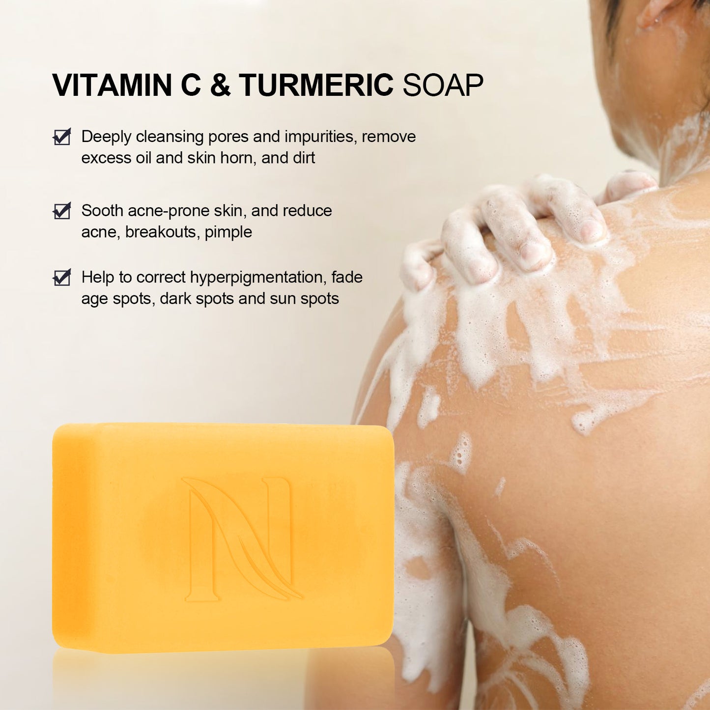 Best Vitamin C Turmeric Soap For Black Skin Even Skin Tone
