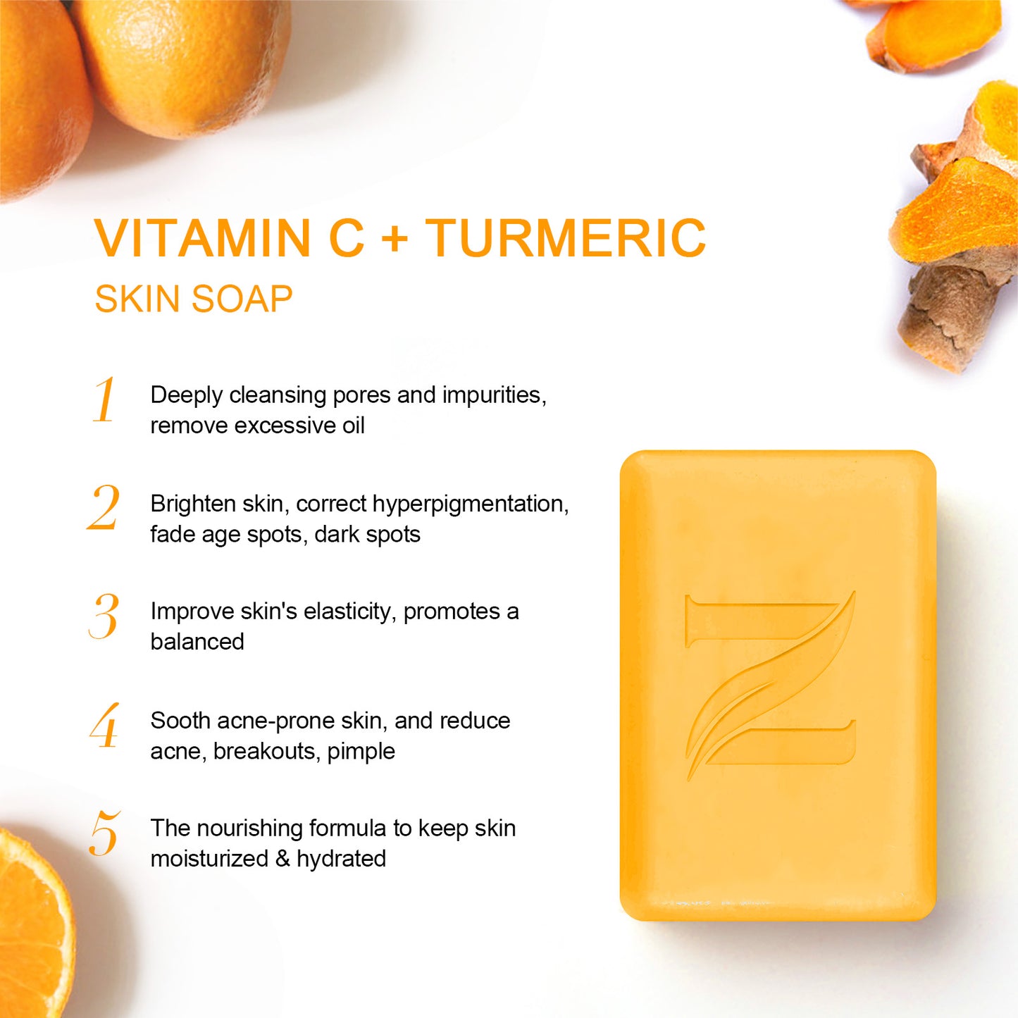 Best Vitamin C Turmeric Soap For Black Skin Even Skin Tone