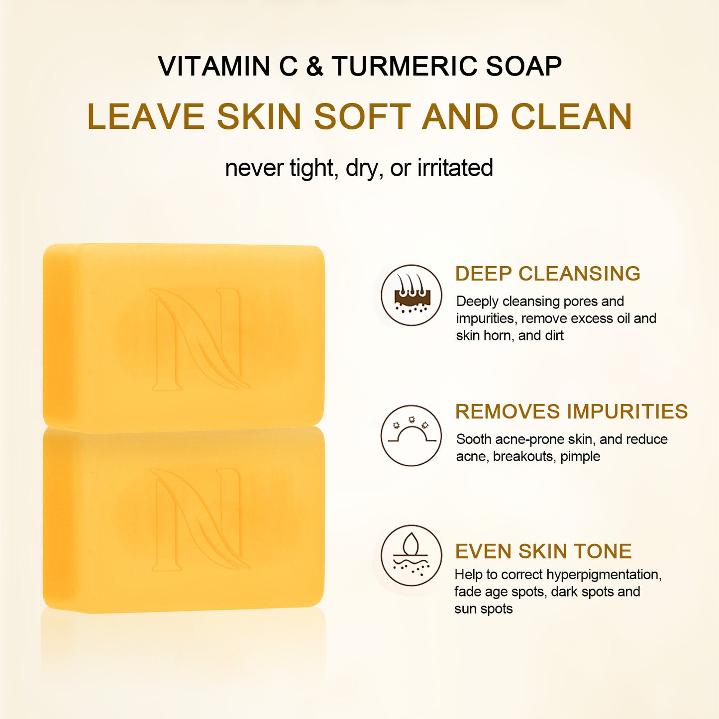 Best Vitamin C Turmeric Soap For Black Skin Even Skin Tone