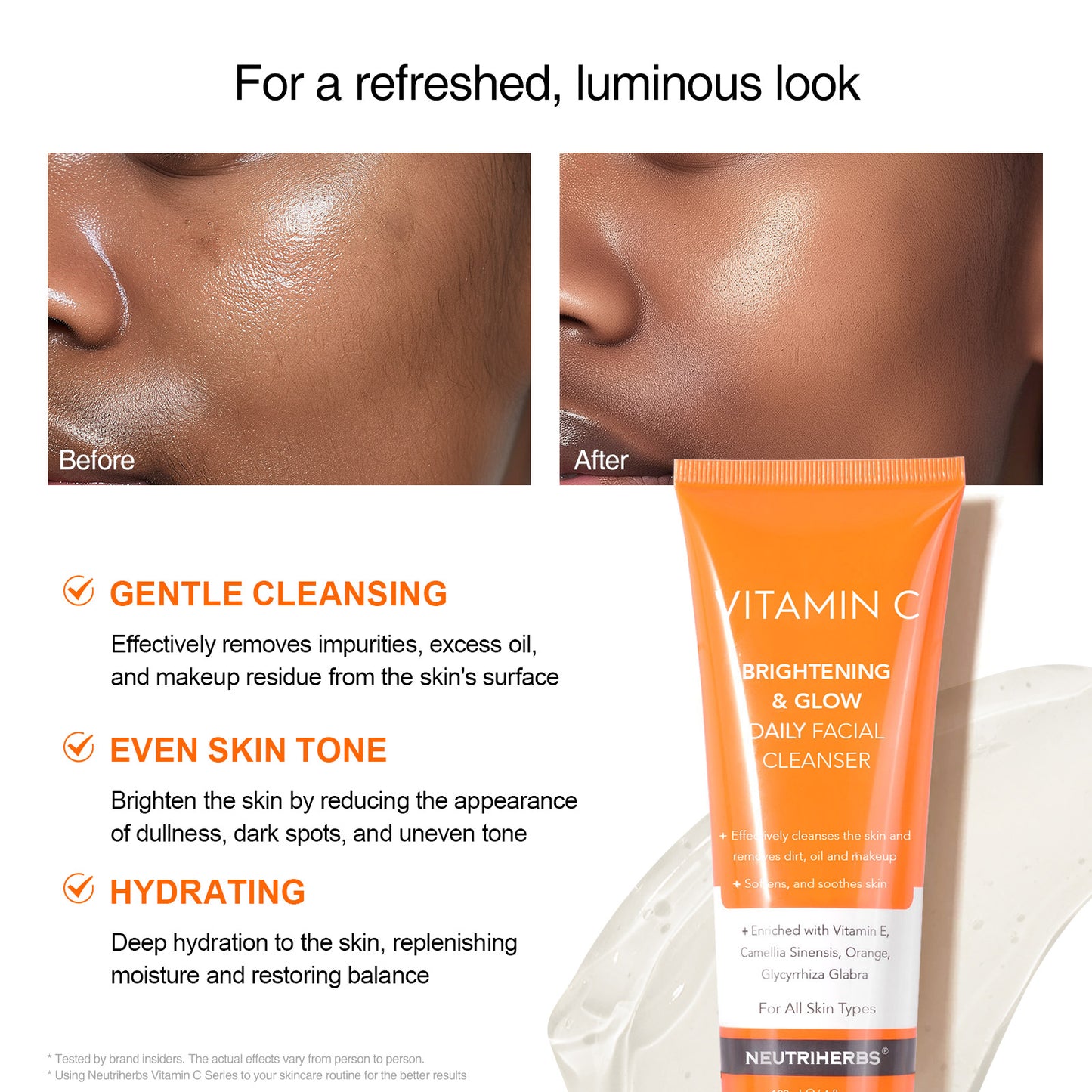 Neutriherbs Vitamin C Brightening & Glow Facial Kit