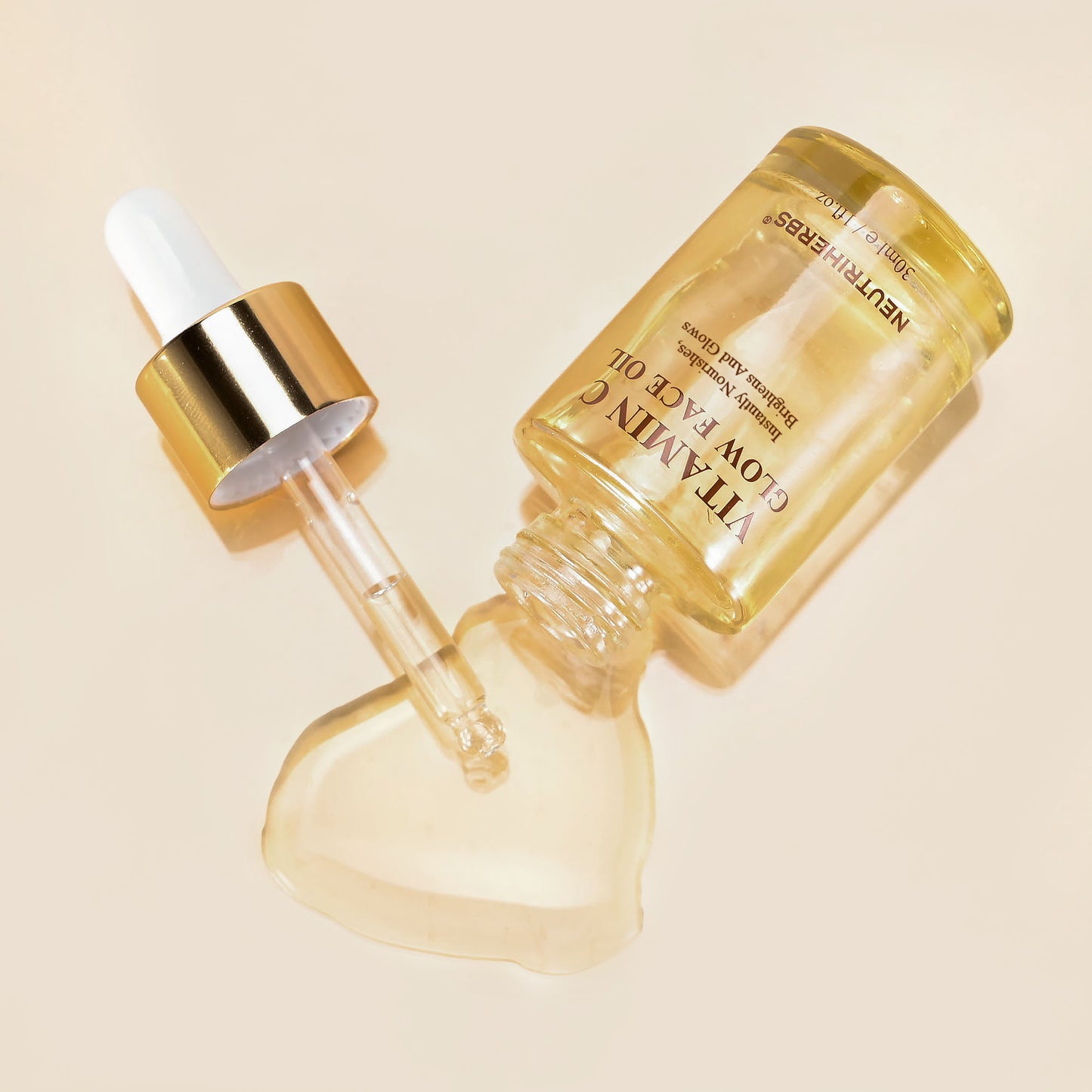 Neutriherbs Vitamin C Facial Oil for Glow – Nourish & Smooth Skin - 30ml