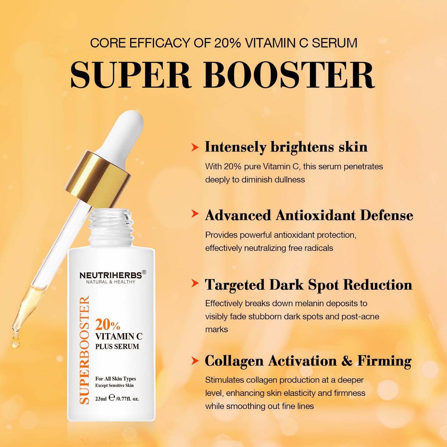 Neutriherbs Vitamin C Brightening Set with SPF50 for Dull Skin