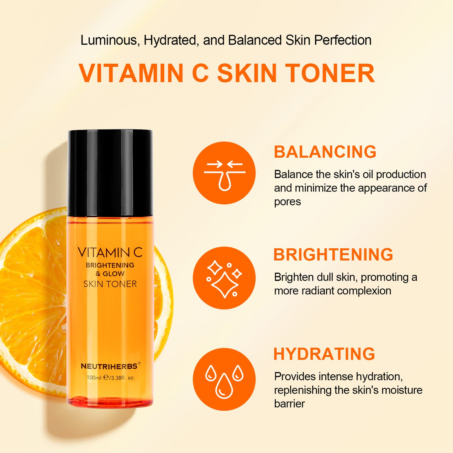 Neutriherbs Vitamin C Brightening Set with SPF50 for Dull Skin