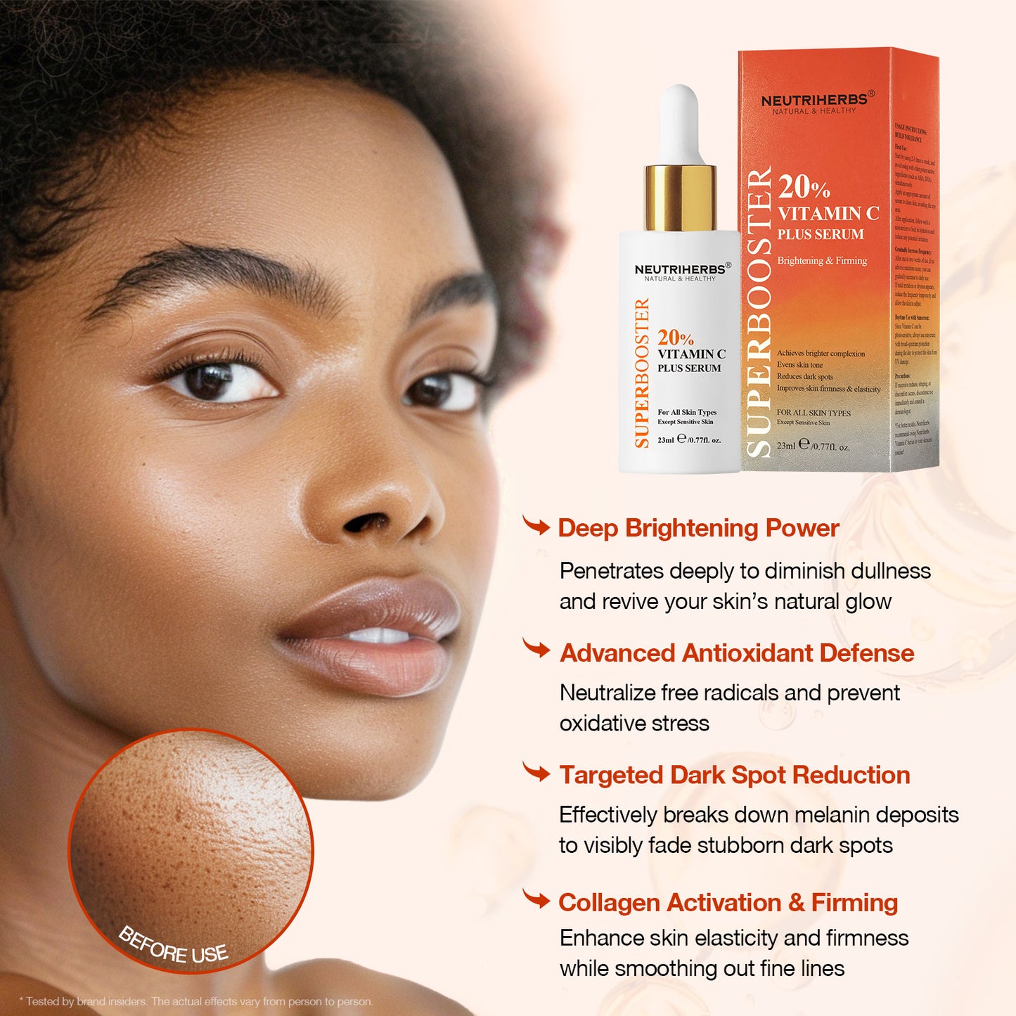 Super Booster Vitamin C Plus Brightening Serum (20% VC)