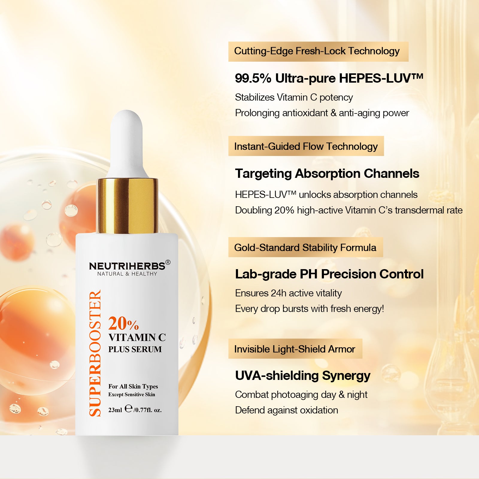 Neutriherbs Super Booster Vitamin C Plus Brightening Serum