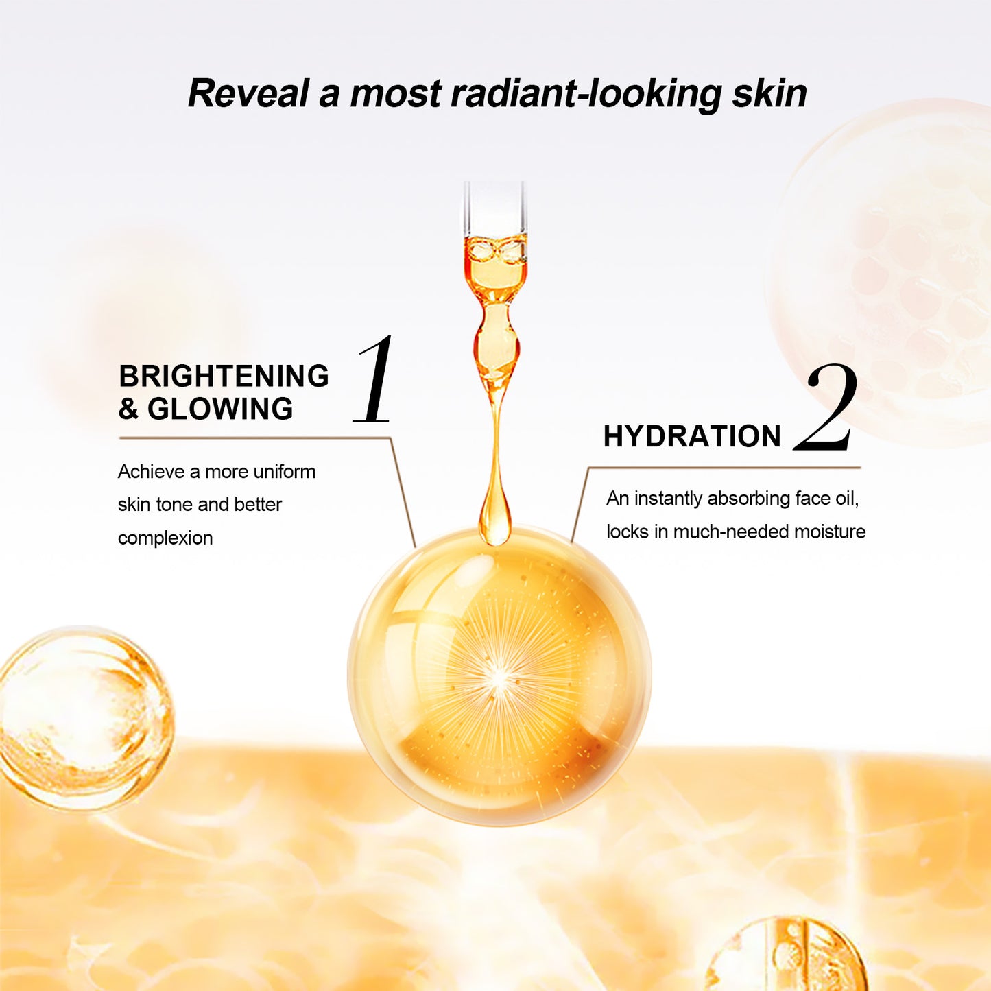 Neutriherbs Vitamin C Facial Oil for Glow – Nourish & Smooth Skin - 30ml