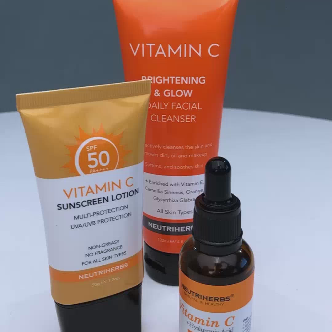 Vitamin C Brightening & Glow Facial Kit