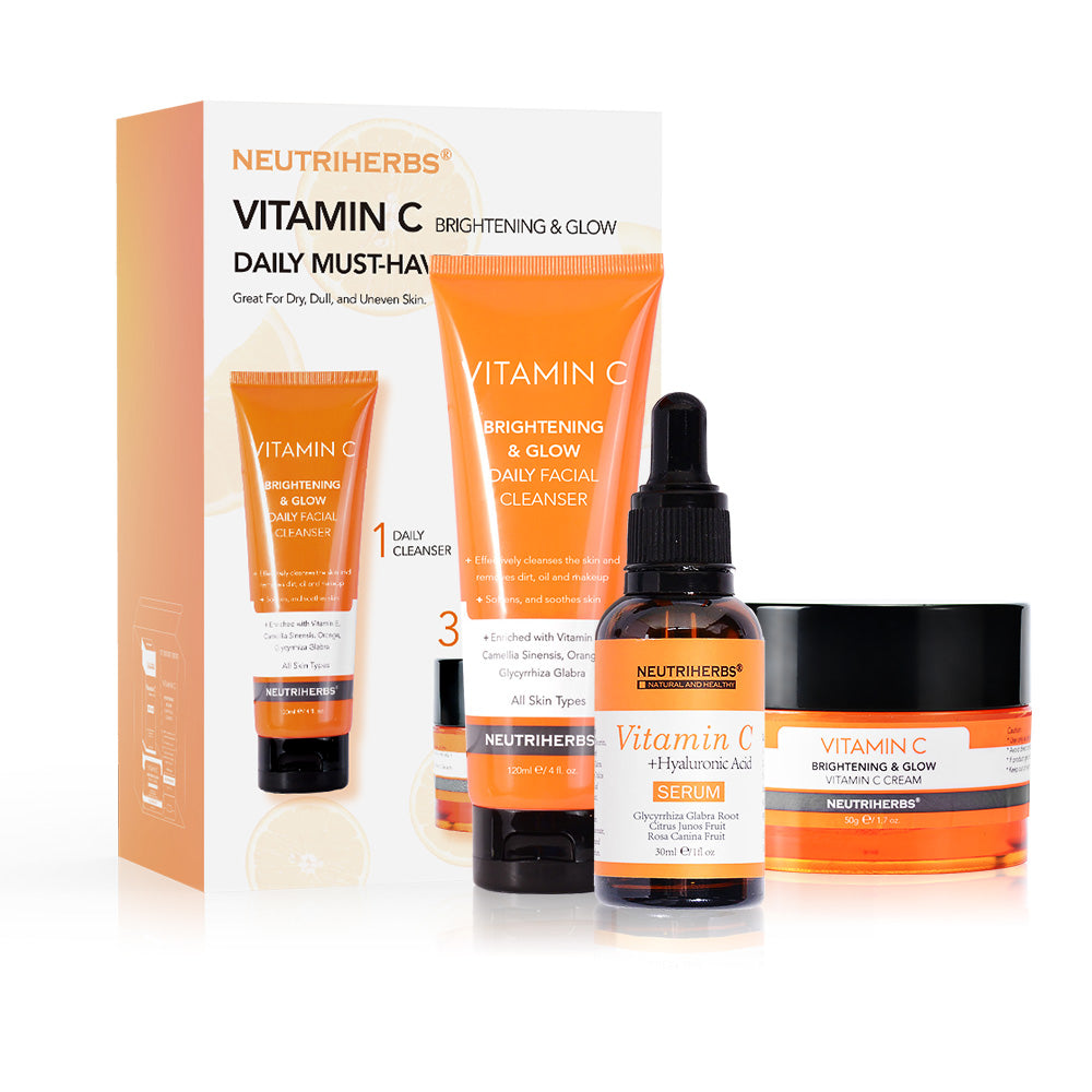 Neutriherbs Vitamin C Brightening & Glow Facial Kit - Neutriherbs SA