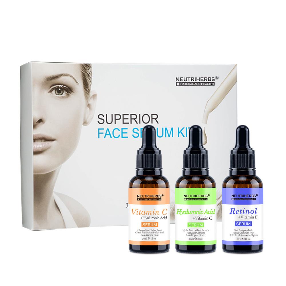 Superior Facial Serum Kit (3 Serums - 30ml each) - Neutriherbs SA