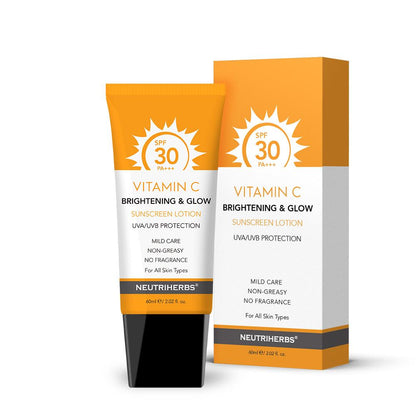 Neutriherbs Sunscreen SPF30 with Vitamin C - 60ml - Neutriherbs SA