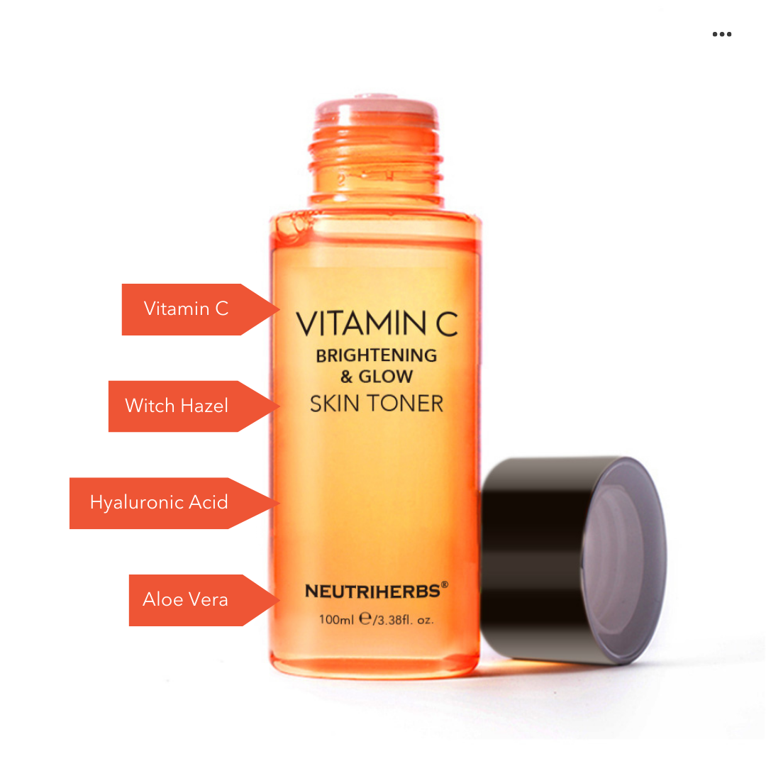 Neutriherbs Vitamin C(1%) Brightening and Glow Skin Toner - 100ml - Neutriherbs SA