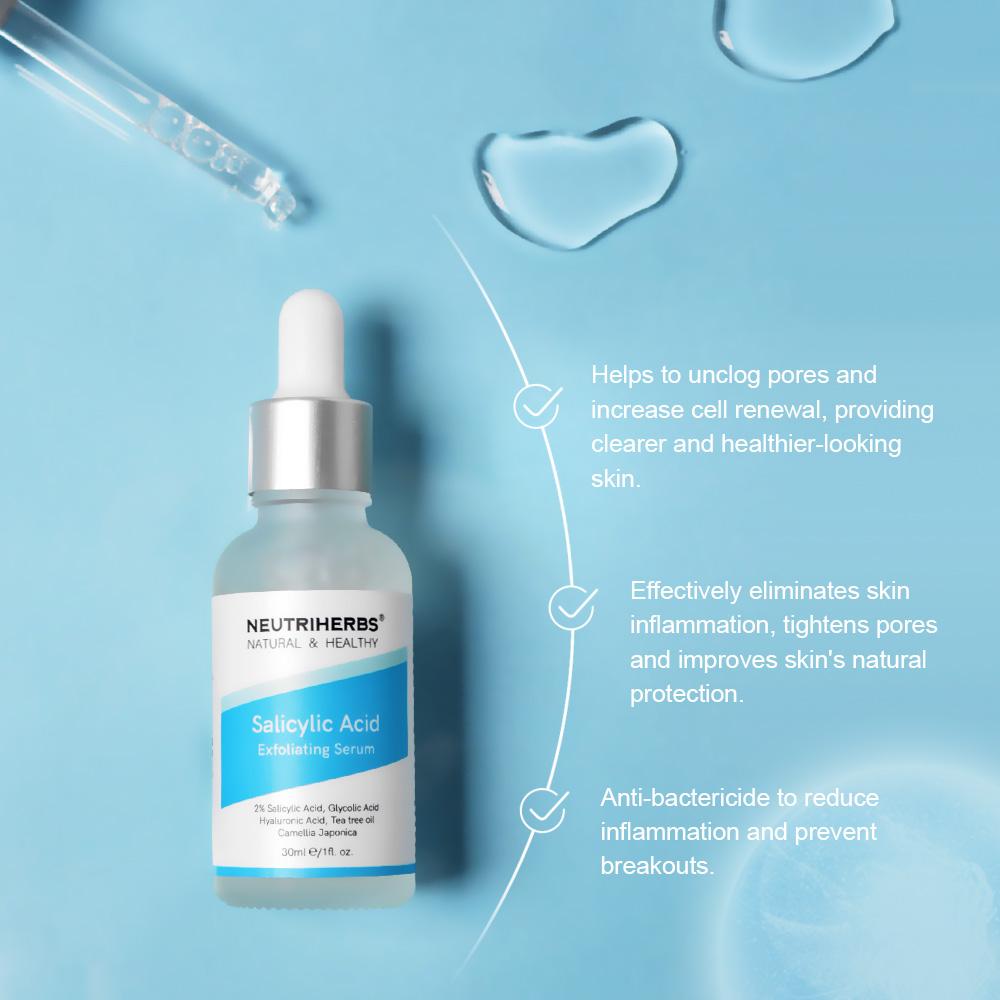 Neutriherbs Soothing Salicylic Acid(2%) Face Serum for Acne- 30ml - Neutriherbs SA