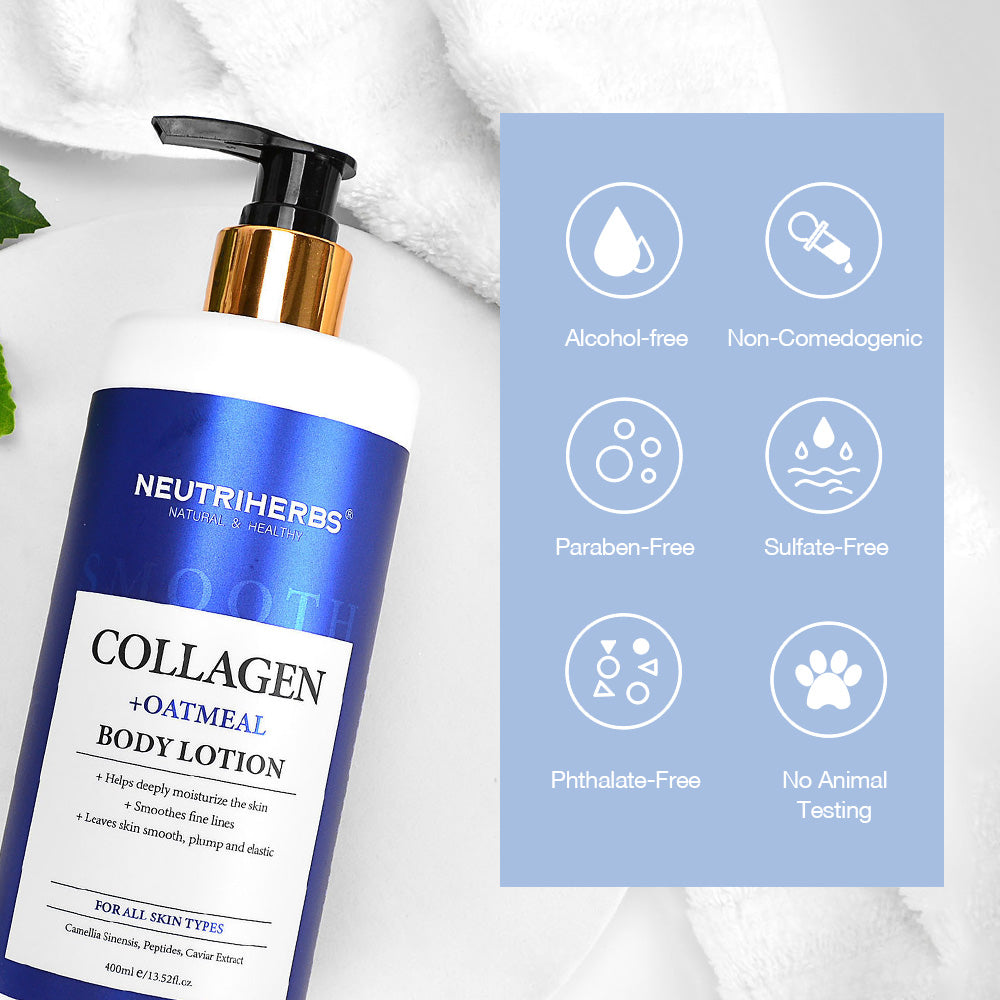 Neutriherbs Collagen Body Lotion for Skin Elasticity - 400ml - Neutriherbs SA